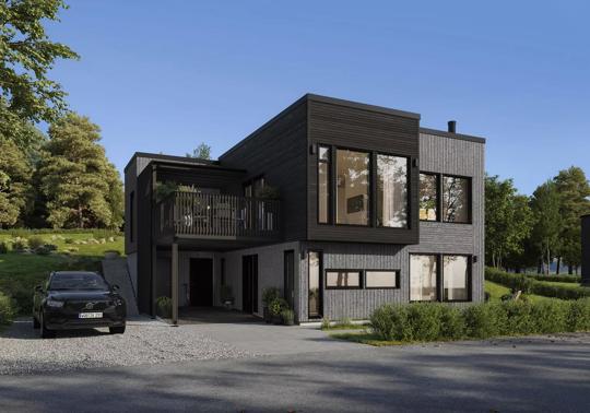 Alsvåg - funkishus med utleiedel